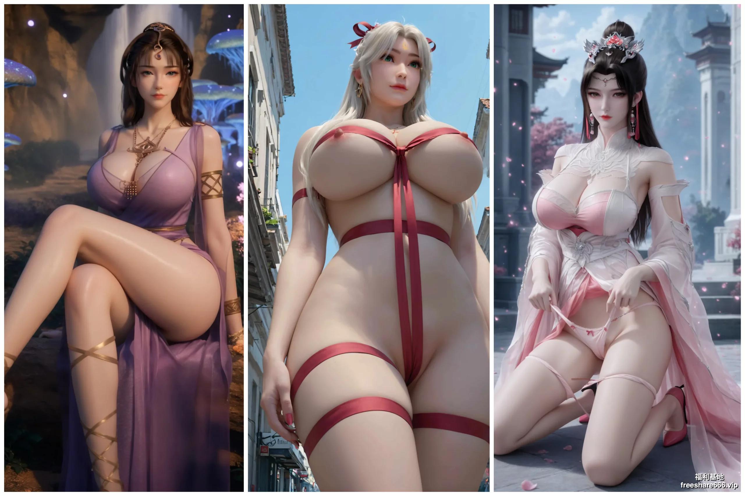 3D国漫呼呼画师付费众筹包合集22G｜订阅收集