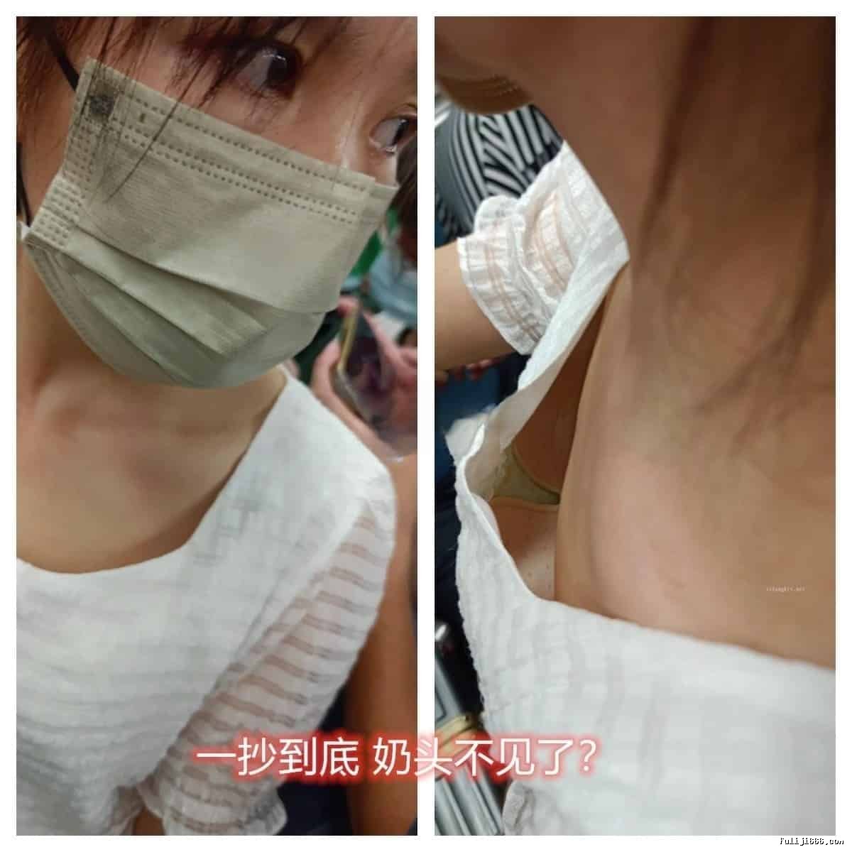 广东地铁近距离高抄大奶子飞机场走光露点14G