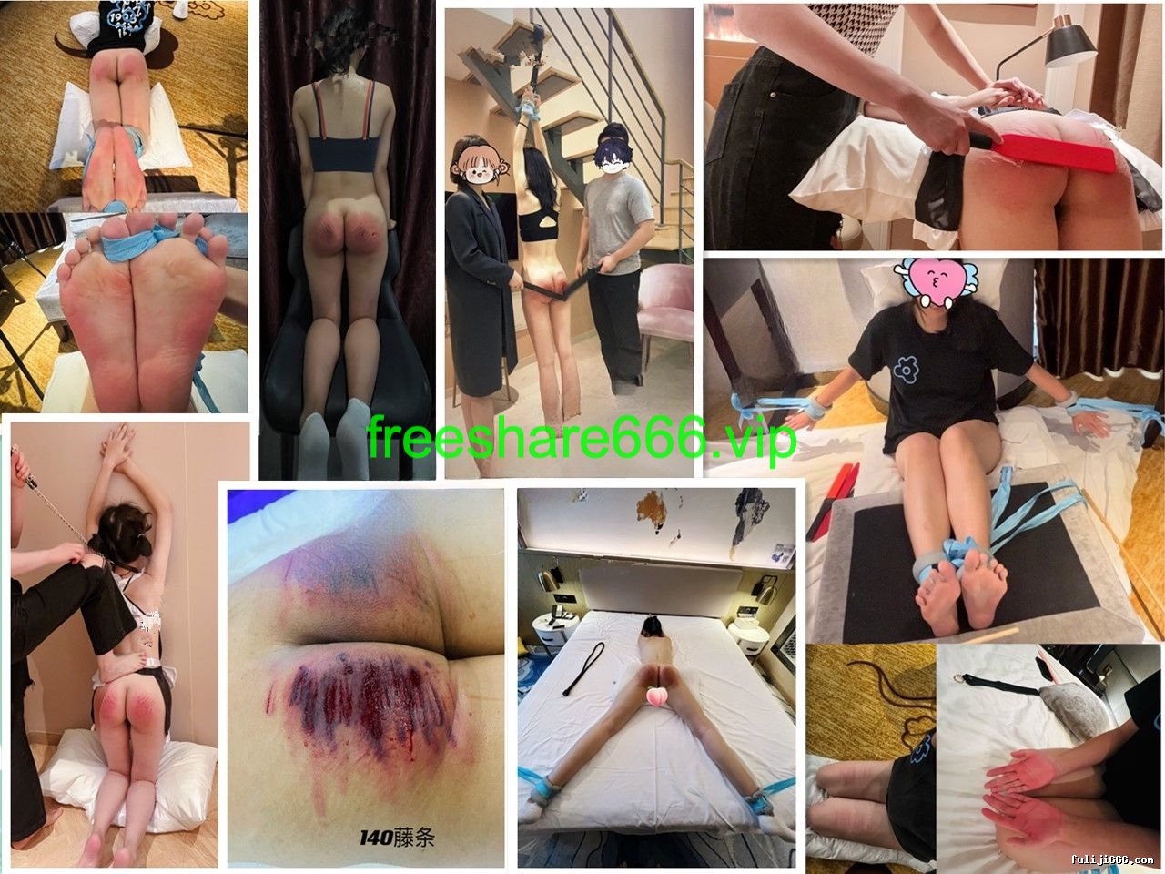 魔女豆广州极致SP女主打屁股狂抽女m2小时大合集1G
