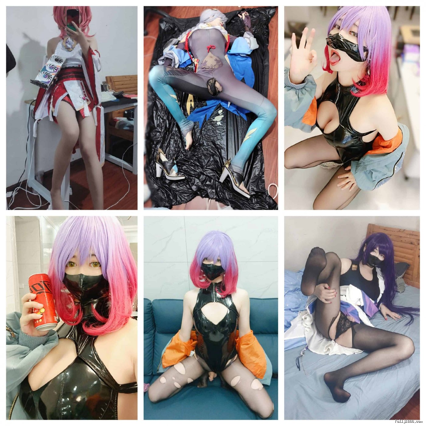 TS银灯巨乳伪娘各种动漫主题合集770P/45V/24.4G