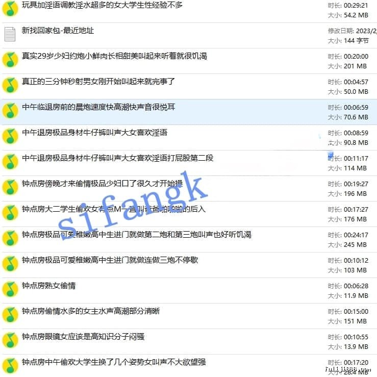 11月底终极篇-️酒店公寓超清淫语叫床40V/1.26G