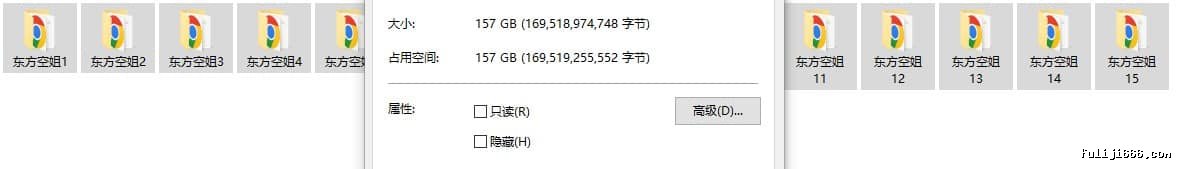 反差婊东方空姐合集155V/164G